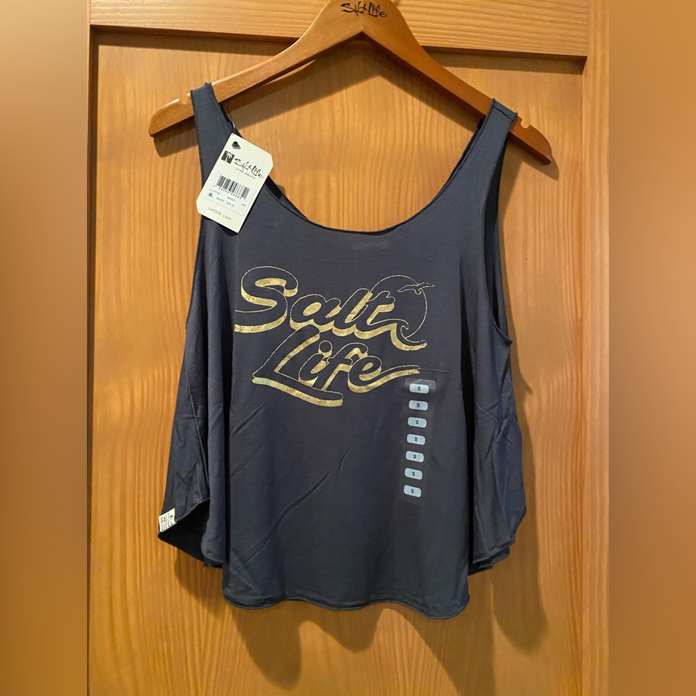 🌟🌟Salt Life Women's Renew Cotton Graphic Tank Top NWT